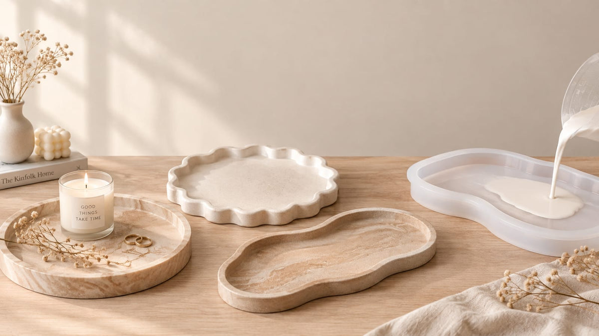 Tray Moulds | Plaster of Paris & Resin Silicone Molds