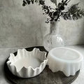 Wavy Irregular Bowl Silicone Mold - Small Wavy Edge Dish Mold