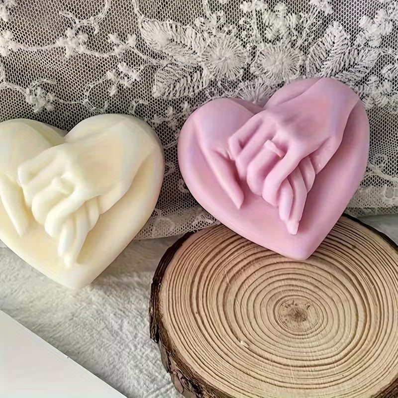 Proposal Hands Heart Silicone Mold
