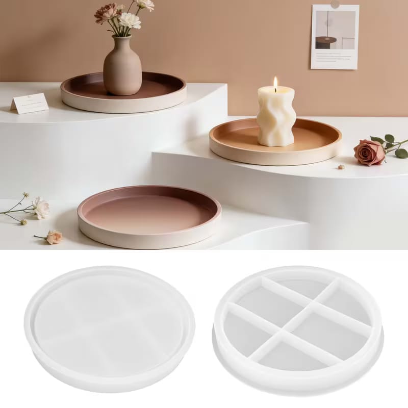 Round Edges Tray Silicone Mold