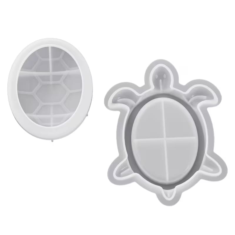Turtle Jar Mold – Silicone Mold for Plaster of Paris Concrete & Resin