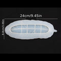 Feather Shape Tray Silicone Mold