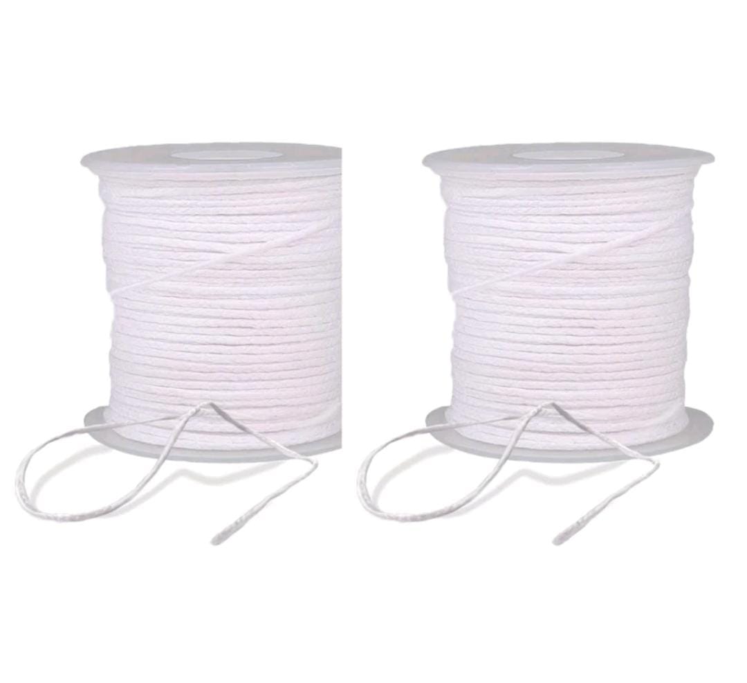 Cotton Candle Wick Spool Roll - 51 Meters
