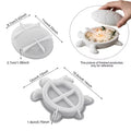 Turtle Jar Mold – Silicone Mold for Plaster of Paris Concrete & Resin