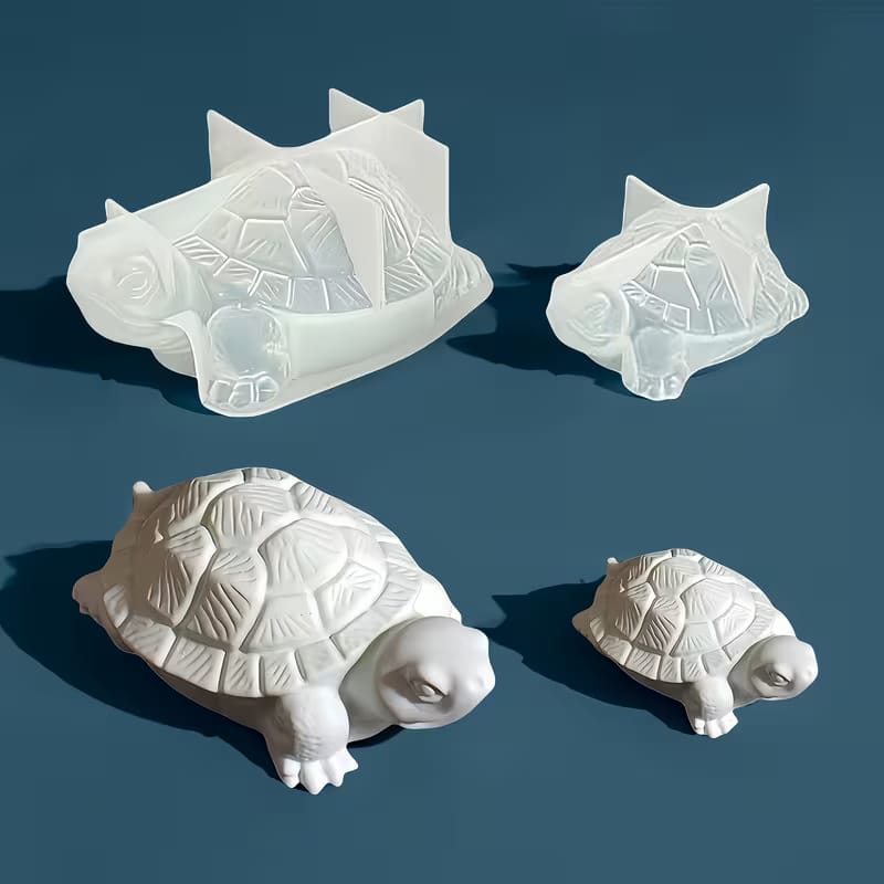 Turtle Silicone Mold - Small & Large