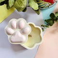 Cat Paw Jar Silicone Mold - Paw Print Candle Jar with Lid