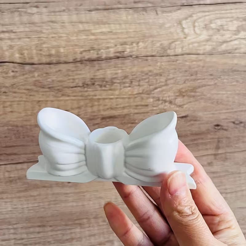 Bow Candle Holder Silicone Mold