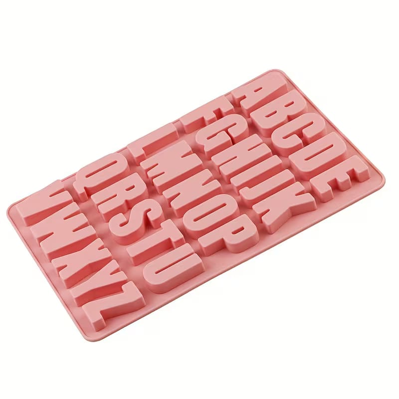 Medium Alphabet Silicone Mold