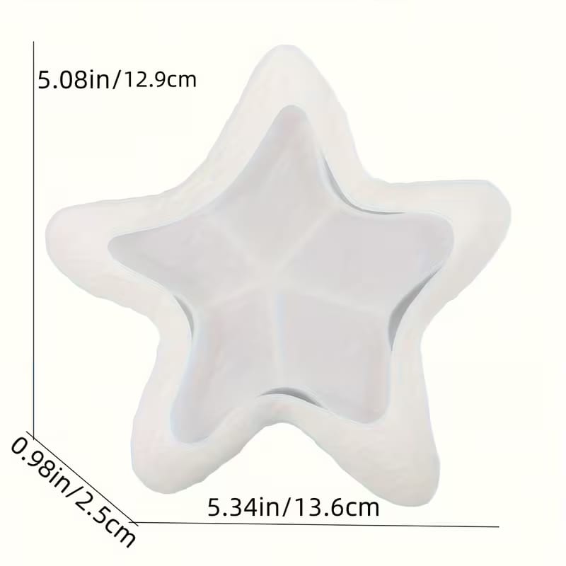 Starfish Tray Mold | Plaster & Resin Silicone Mold