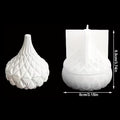 Diamond Jar Mold – Silicone Mold for Plaster of Paris Concrete & Resin