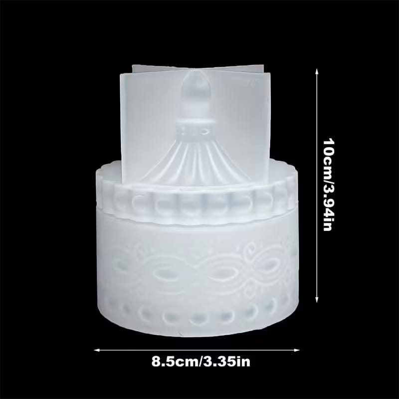 Vintage Jar Mold – Silicone Mold for Plaster of Paris Concrete & Resin
