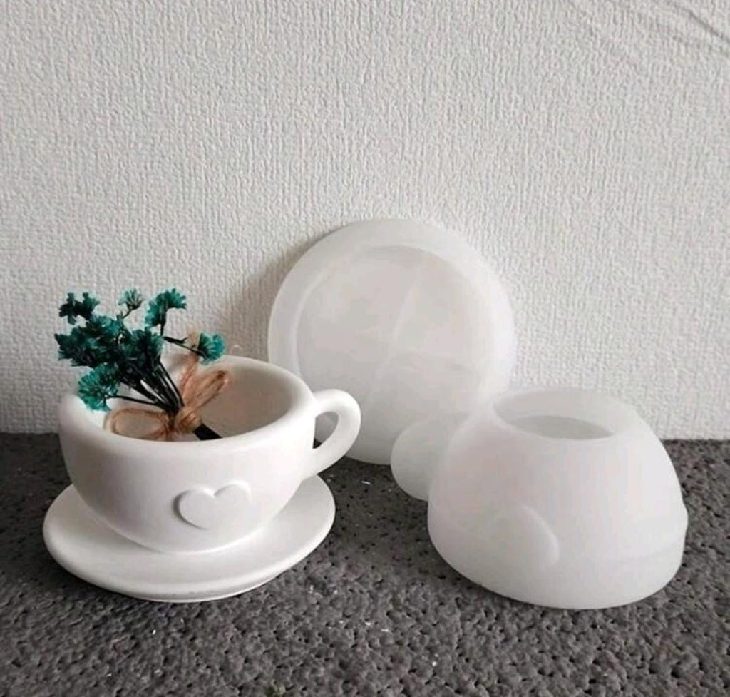Cup and Plate Silicone Mold Set