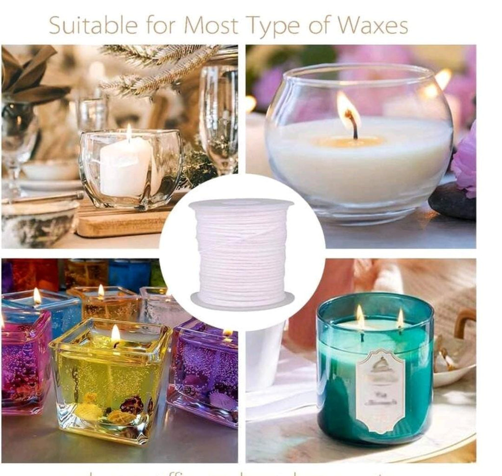 Cotton Candle Wick Spool Roll - 51 Meters