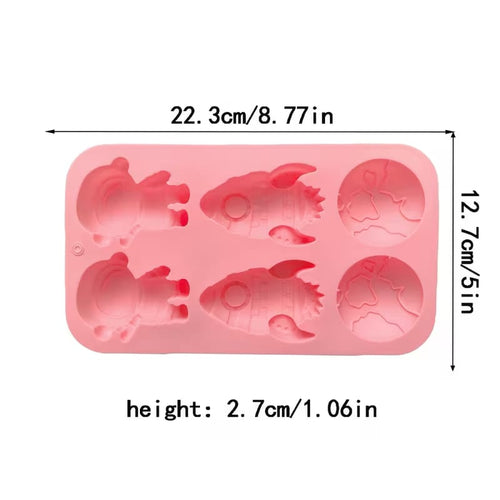 Astronaut Space Silicone Mold
