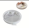 Bow Bubble Beaded Tray Silicone Mold