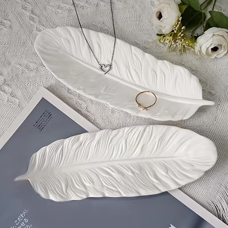 Feather Shape Tray Silicone Mold