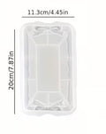 Bow Tray Silicone Mold - Rectangular Square & Round